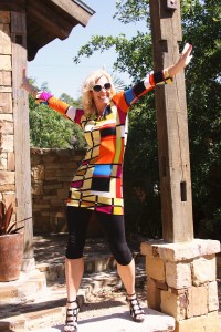 Running girl who loves inspiring and motivating others