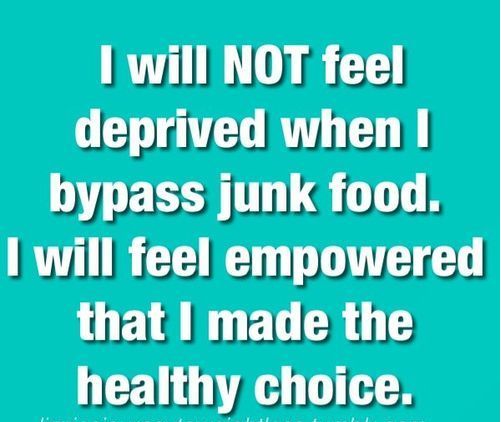 Pass Junk food